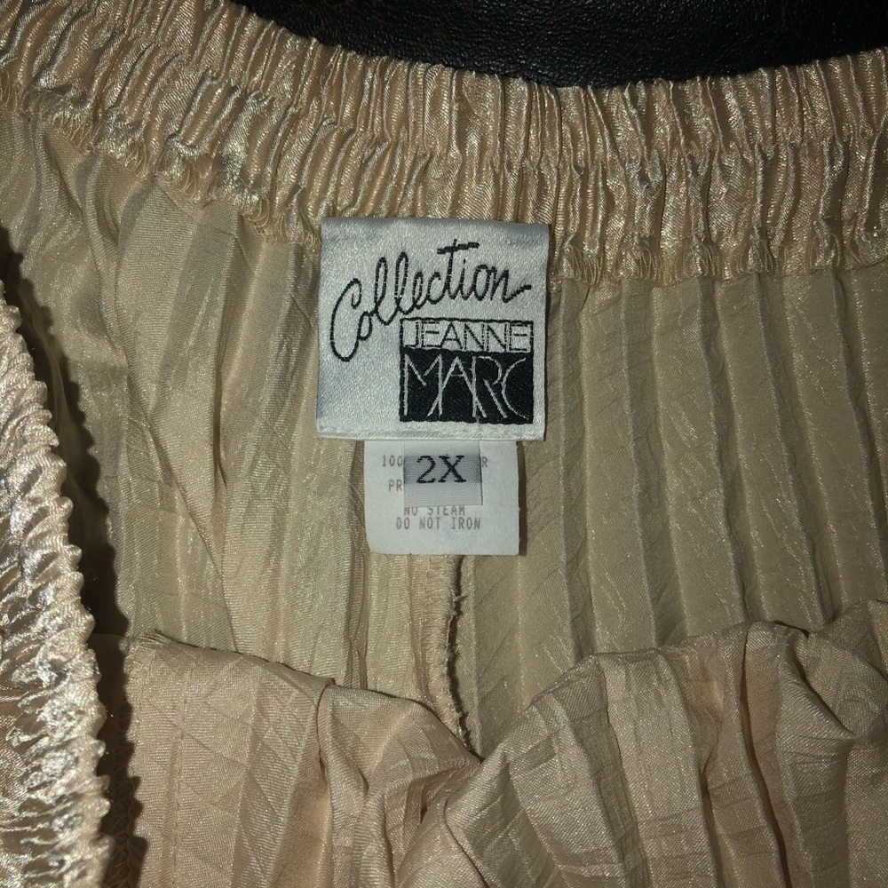 ✨Stunning!! ✨SUPER RARE Vintage 80s Jeanne Marc Plus Size Skirt - Picture 7 of 8